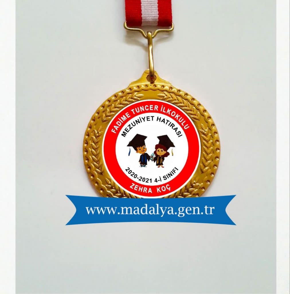 Mezuniyet madalya örneği